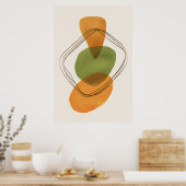 Moderne Bio Formen Moderne Kunst 3 Poster (Küche)