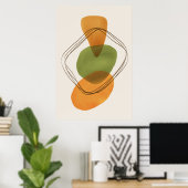 Moderne Bio Formen Moderne Kunst 3 Poster (Heimbüro)