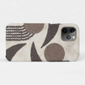 Moderne Bio-Kaffeebohnen-geometrisch- Case-Mate iPhone Hülle (Rückseite (Horizontal))