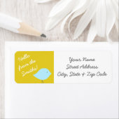 Moderne Bird Address Labels (Insitu)