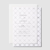 Moderne Black Boho Vellum Einladung (Versetzt (Einladung))
