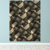 Moderne - BLACK-BROWN-Sehr schöne Leinwand drucksv (Insitu (Holzboden))