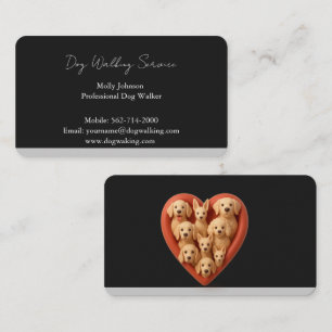 Moderne Black Business Card mit Silver Accent Visitenkarte