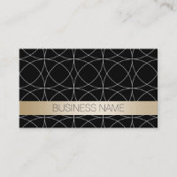 Moderne Black & Gold Massage Therapie