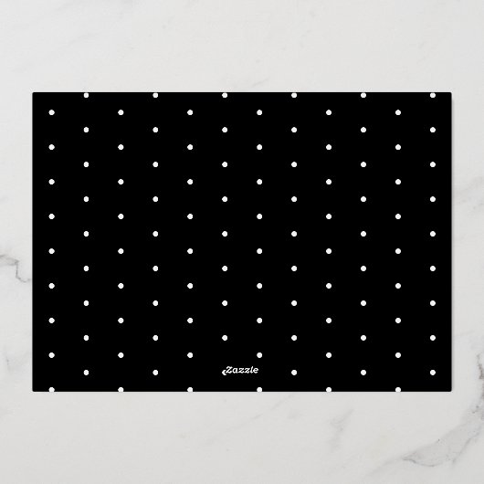 Moderne Black & Gold Script Überraschung Geburtsta Folieneinladung (Rückseite)