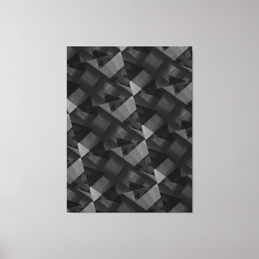 Moderne - BLACK-GRAY-Sehr schöne Leinwand drucksvo (Vorderseite)