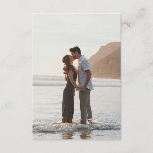 Moderne Black QR Code Elegante Hochzeit Begleitkarte (Rückseite)