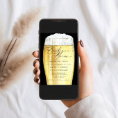 Moderne Black Sys & Hers Calligraphy GRILLEN & Bre Einladung