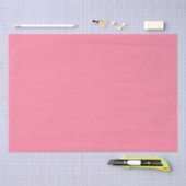 Moderne Blase rosa Schlicht Solid Color Seidenpapier (Handwerk)