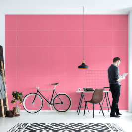 Moderne Blase rosa Schlicht Solid Color Tapete