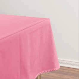Moderne Blase rosa Schlicht Solid Color Tischdecke