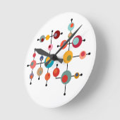 Moderne Blasen aus dem Mittelalter Runde Wanduhr (Winkel)