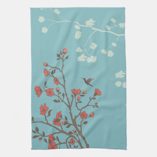 Moderne Bläserei 2 Hochzeit Handtuch (Vertikal)