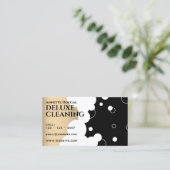 Moderne Blasmuster-Imitate Metallkarten Visitenkarte (Stehend Vorderseite)