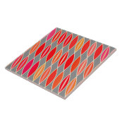 Moderne Blätter aus dem Mittelalter, Korallenorang Fliese (Seite)