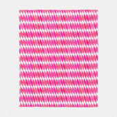 Moderne Blätter aus dem Mittelalter, Korallenrosa  Fleecedecke (Vorderseite)