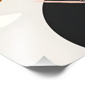 Moderne Blätter des Mittelalters Fotodruck (Ecke)