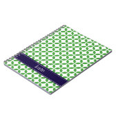 Moderne Blätter für Notebooks Notizblock (Linke Seite)