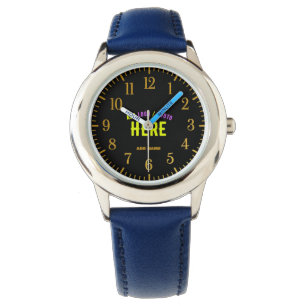 MODERNE, BLAU EINZIGARTIGE, VERIFIZIERTE MARKE ARMBANDUHR