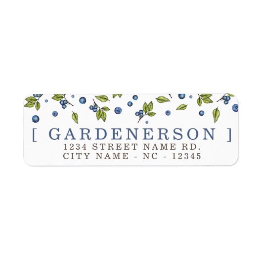 Moderne Blaubeeren (Vorne)