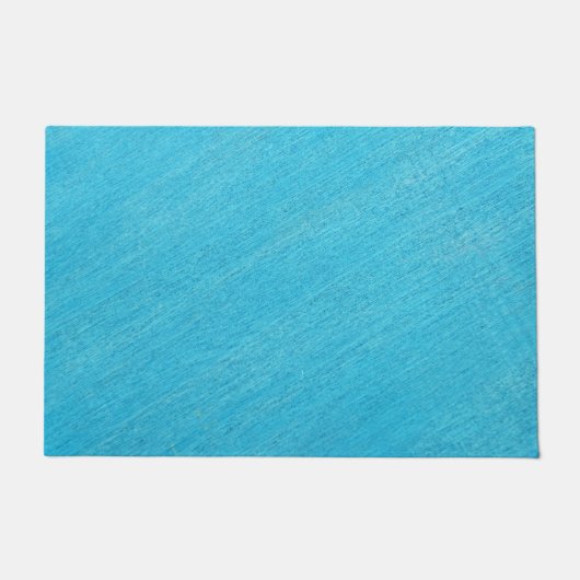 Moderne Blaue Abstrakte Fußmatte (Vorderseite)