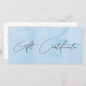 Moderne blaue Aquarellschminke & Haare (Vorne/Hinten)