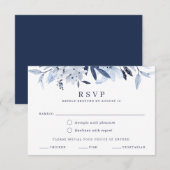 Moderne blaue Aquarelltöne - UAWG Auswahl Einladung (Vorne/Hinten)