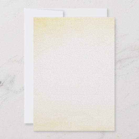 Moderne blaue Blumen und Schmetterlinge RSVP Card Einladung (Rückseite)