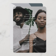 Moderne blaue Bögen 1 Foto Hochzeit