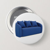 Moderne blaue Couch Button (Vorne & Hinten)
