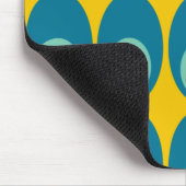 Moderne blaue Eier aus dem Mittelalter Mousepad (Ecke)