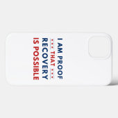 Moderne blaue Erholung ist möglich Case-Mate iPhone Hülle (Rückseite (Horizontal))