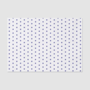 Moderne blaue gepunktete weiße Farbe Geschenk Tiss Seidenpapier