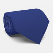 Moderne blaue Gradientengalaxie Krawatte (Gerollt)