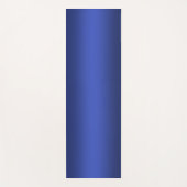 Moderne blaue Gradientengalaxie Yogamatte (Vorderseite)