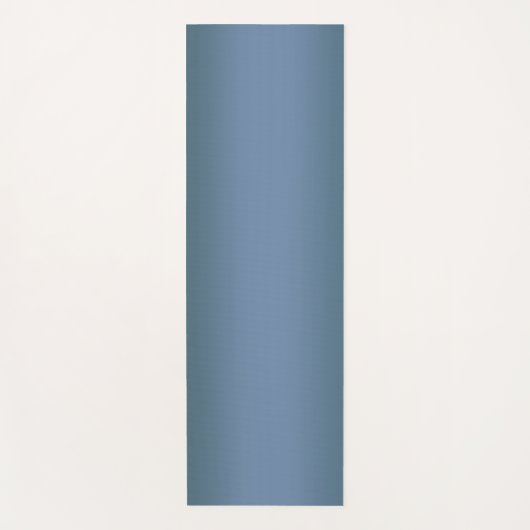 Moderne blaue Gradientengalaxie Yogamatte (Vorderseite)