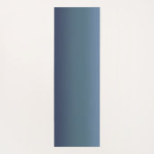 Moderne blaue Gradientengalaxie Yogamatte (Rückseite)