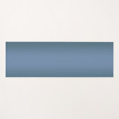 Moderne blaue Gradientengalaxie Yogamatte (Vorderseite (Horizontal))