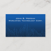 Moderne blaue Leiterplatte-Technologie Visitenkarte (Vorderseite)