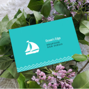 Moderne Blaue Ozeanwellen Maßgeschneiderte Vorlage