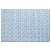 Moderne blaue und weiße Geparden-Muster Stoff (Yard (91,4 cm))