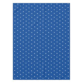 Moderne blaue und weiße Sterne zeichnen niedlichen Tischdecke (Vorderseite)