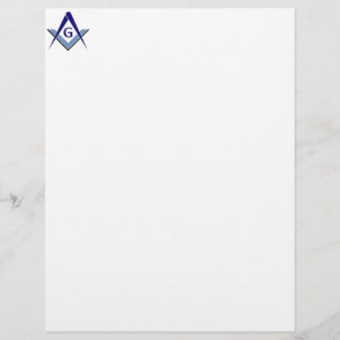 Moderne Blaue Winkel und Zirkel