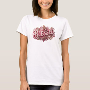 Moderne BLESSED Custom Kreation T-Shirt
