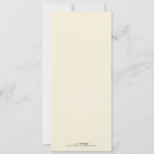 Moderne Block-Eröffnungs-Einladung (Schwarzes) Einladung (Rückseite)