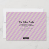 Moderne Blocks in Mauve Abschluss Ankündigung (Rückseite)