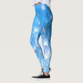Moderne Blue Athletic Workout-Leggings Leggings (Links)