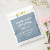 Moderne Blue Baby Dusche kundenspezifisch Danke Geschenktütchen (Versiegelt)