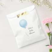 Moderne Blue Balloon Baby Dusche Geschenktütchen (Versiegelt)