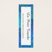 Moderne Blue Clothing-Boutique - Preisangabe (Vorderseite)